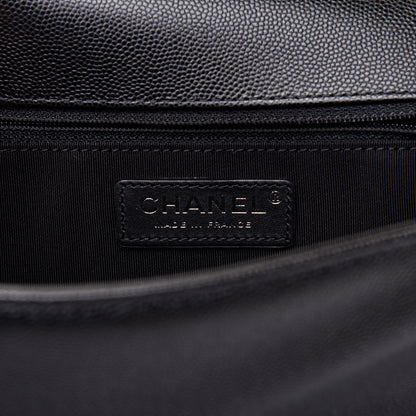 Chanel Caviar Quilted New Medium Boy Flap Black 8 of 11