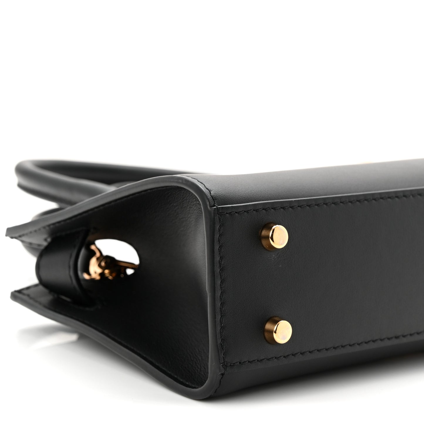Calfskin Small Medusa '95 Tote  Black