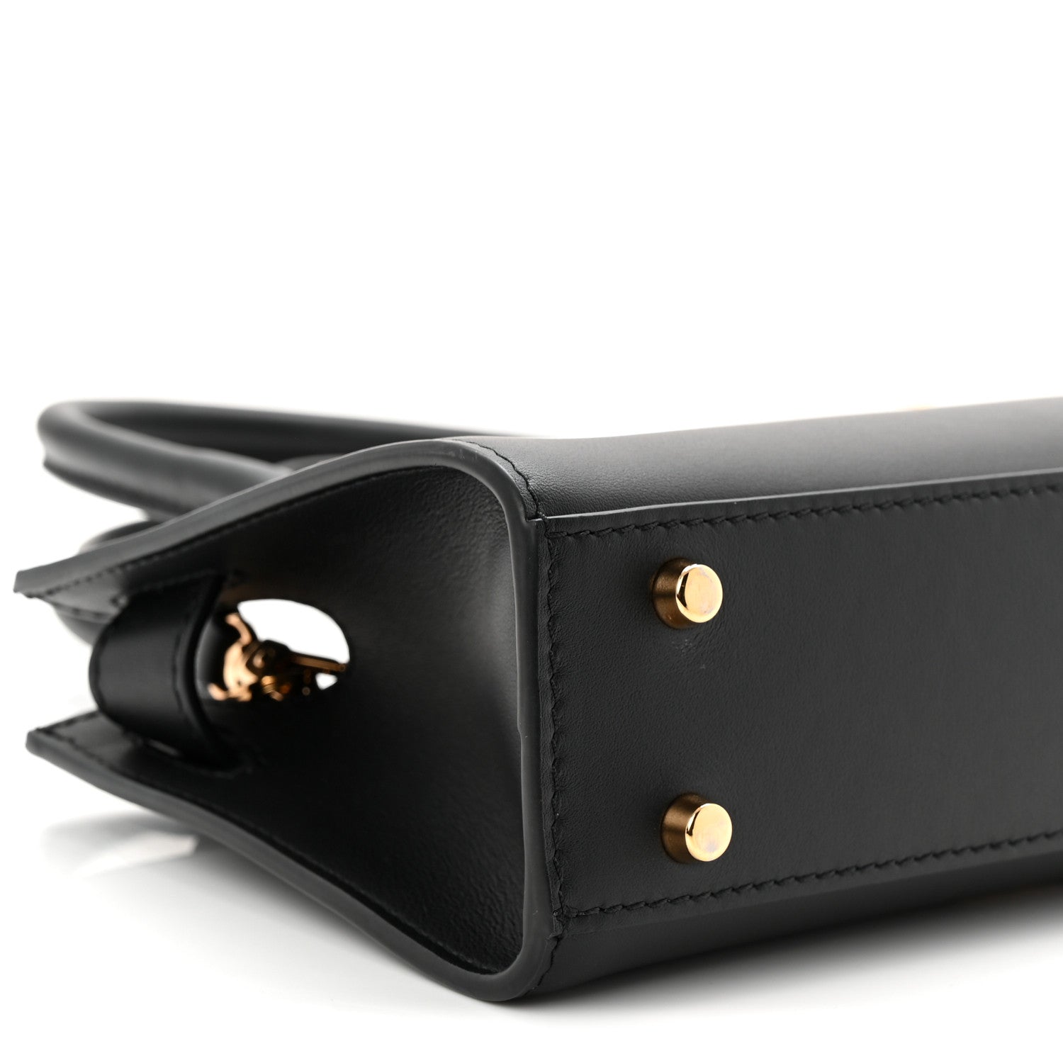 Versace Calfskin Small Medusa '95 Tote  Black 8 of 9