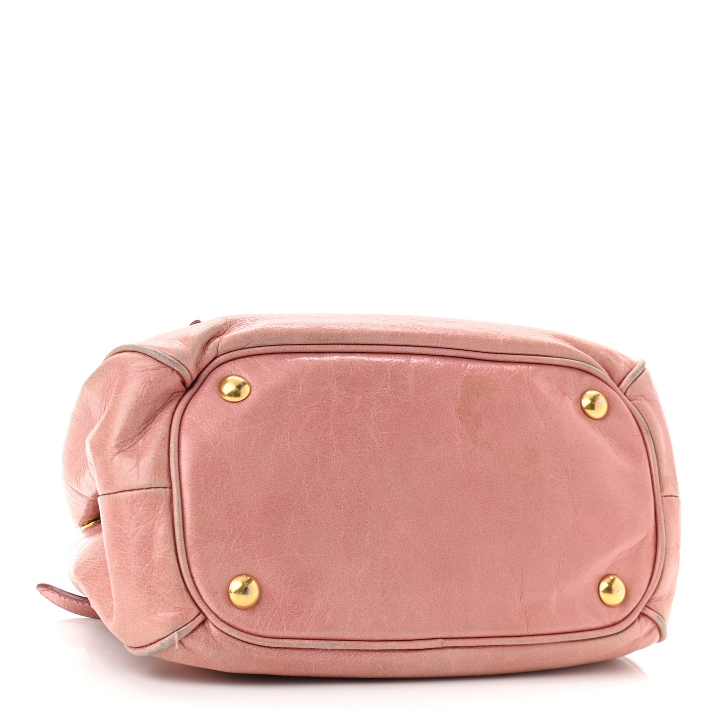 Vitello Shine Small Bow Shopping Tote Loto