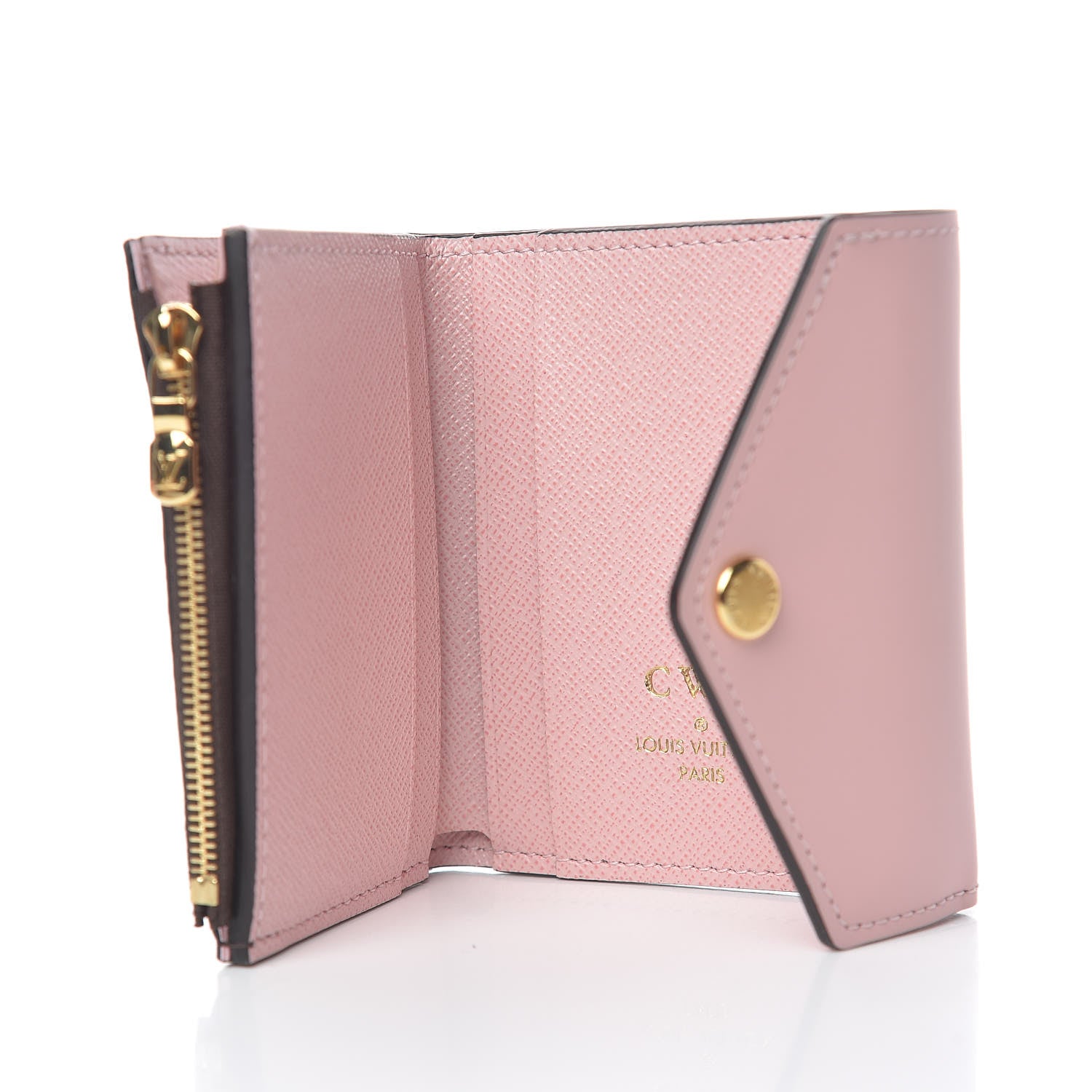 Louis Vuitton Monogram Zoe Wallet Rose Ballerine 5 of 8