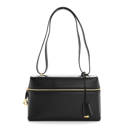 Loro Piana Calfskin Extra Bag L27 Black 1 of 10