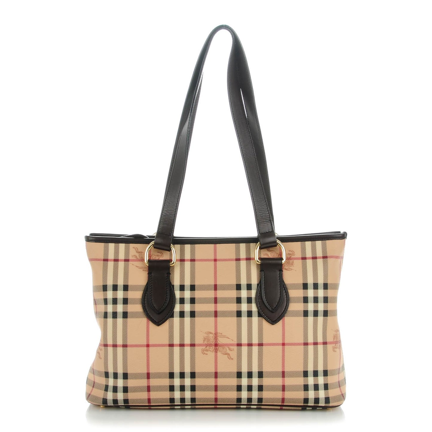 Haymarket Check Medium Regent Tote Chocolate