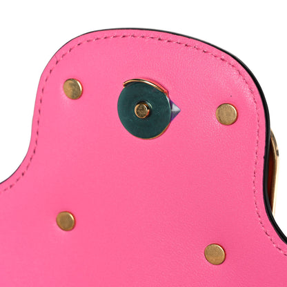 Valentino Garavani Calfskin Vlogo Loco Shoulder Bag Feminine Pink 11 of 12