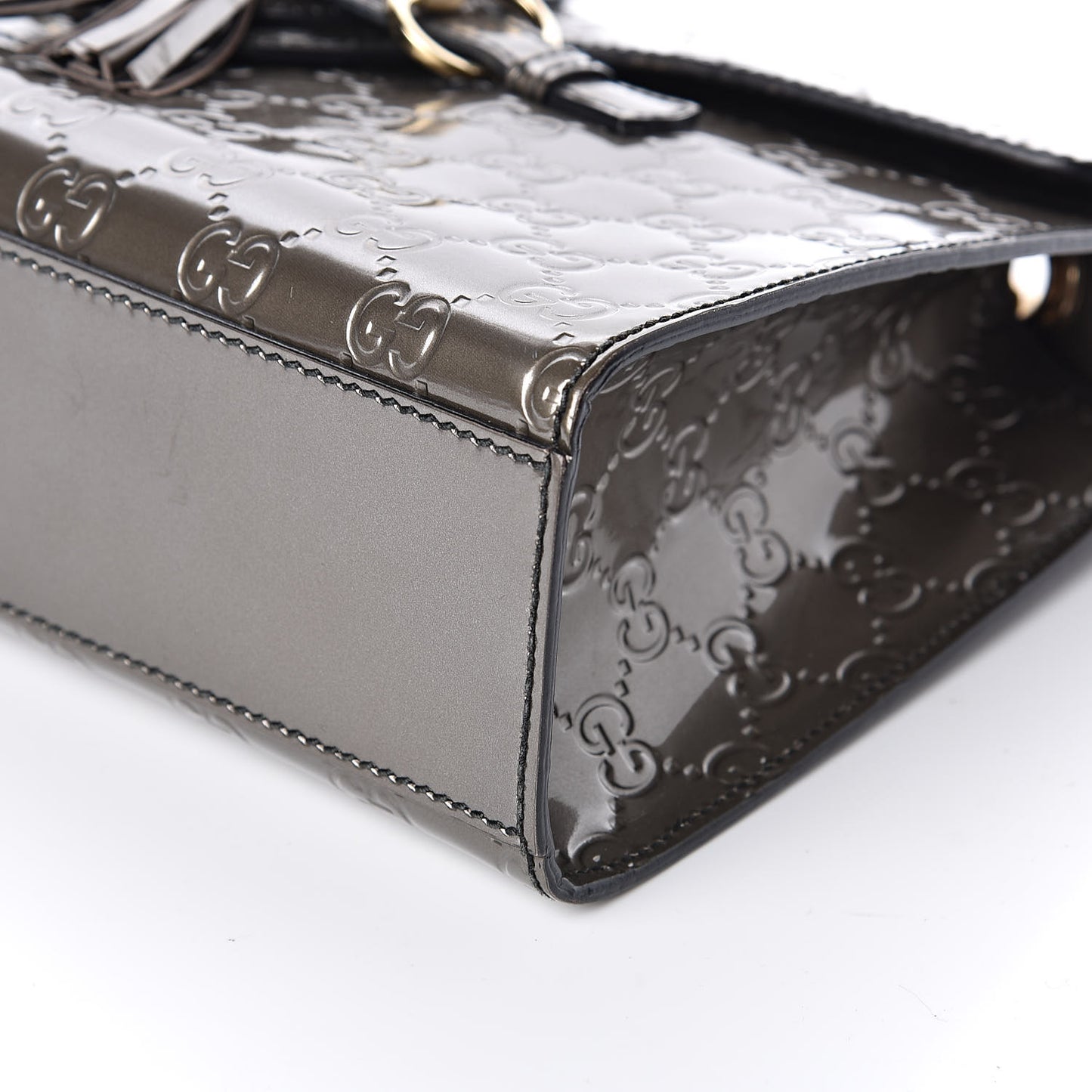 Shine Guccissima Medium Emily Chain Shoulder Bag Sasso