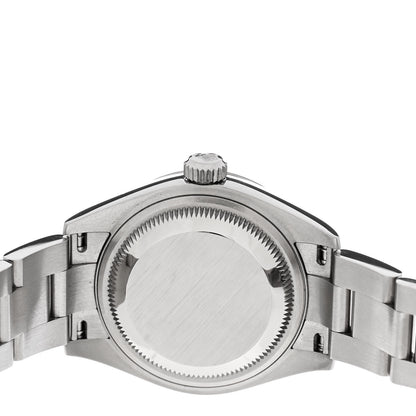 Rolex Stainless Steel 18K White Gold 28mm Oyster Perpetual Datejust Watch Silver Roman 279174 4 of 5