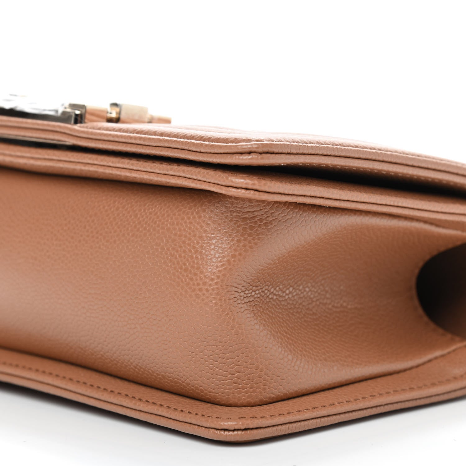 Chanel Caviar Quilted Small Boy Flap Brown 8 of 8