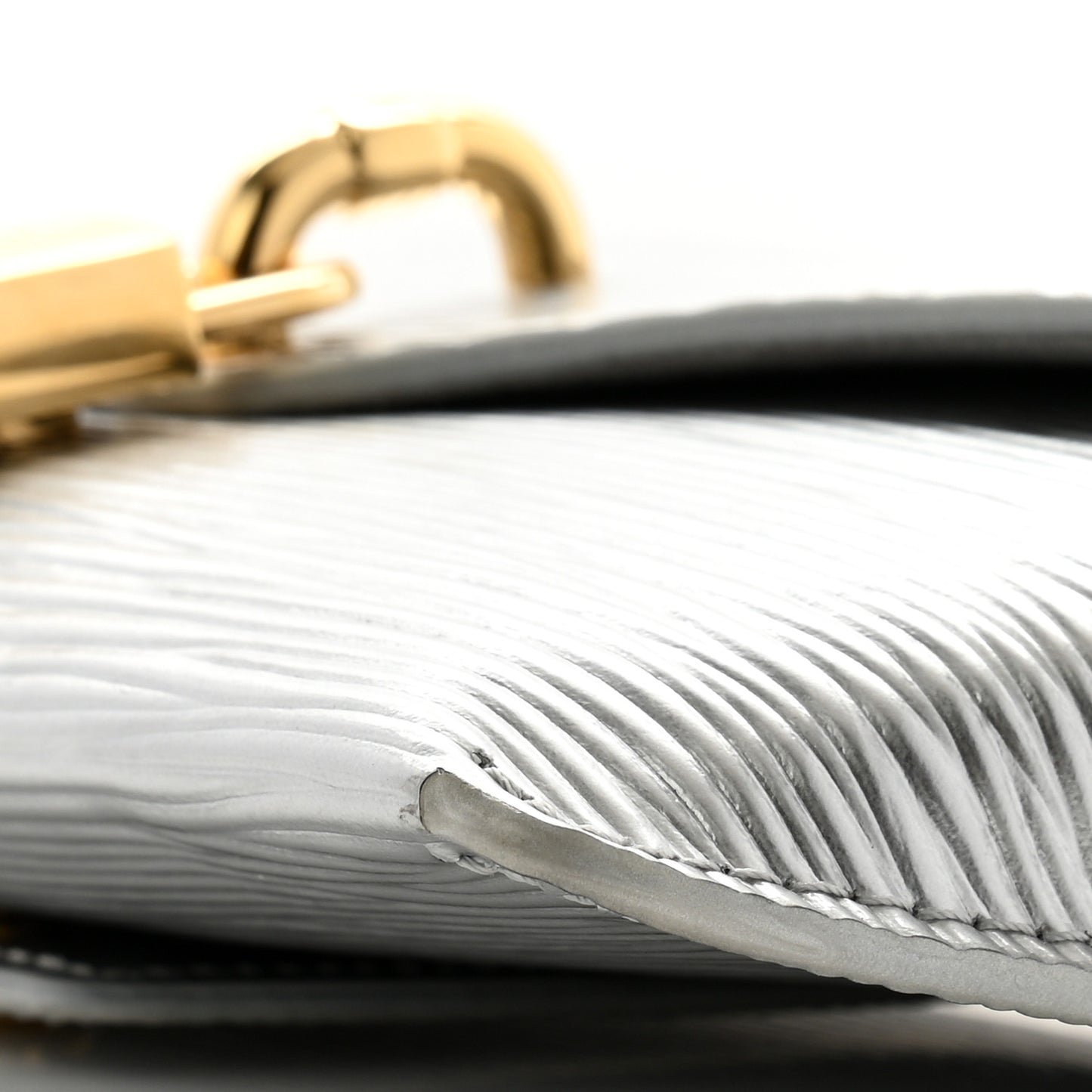 Epi Padlock On Strap Silver