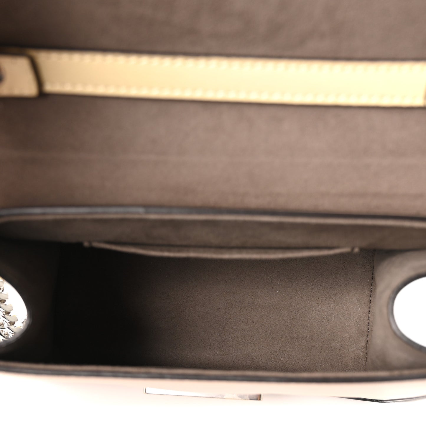 Vitello Century Opaco F is Fendi Small Kan I Shoulder Bag Amido Soap Ghiaccio