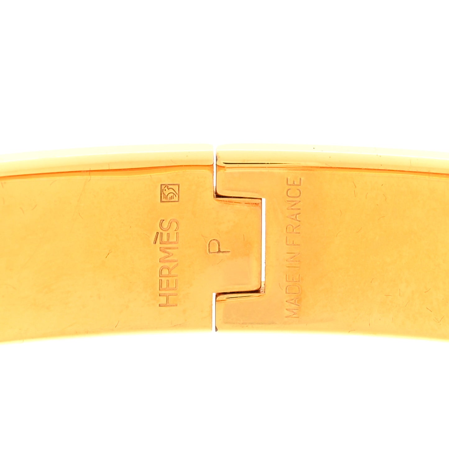 Narrow Enamel Clic Clac H Bracelet PM Bleu Royal