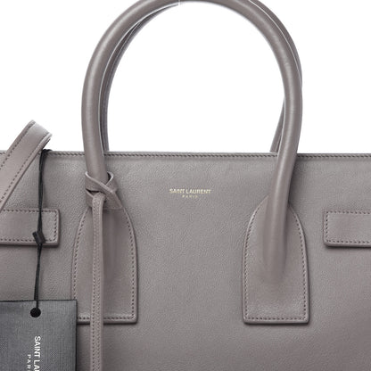 Saint Laurent Calfskin Small Sac De Jour Fog 10 of 10