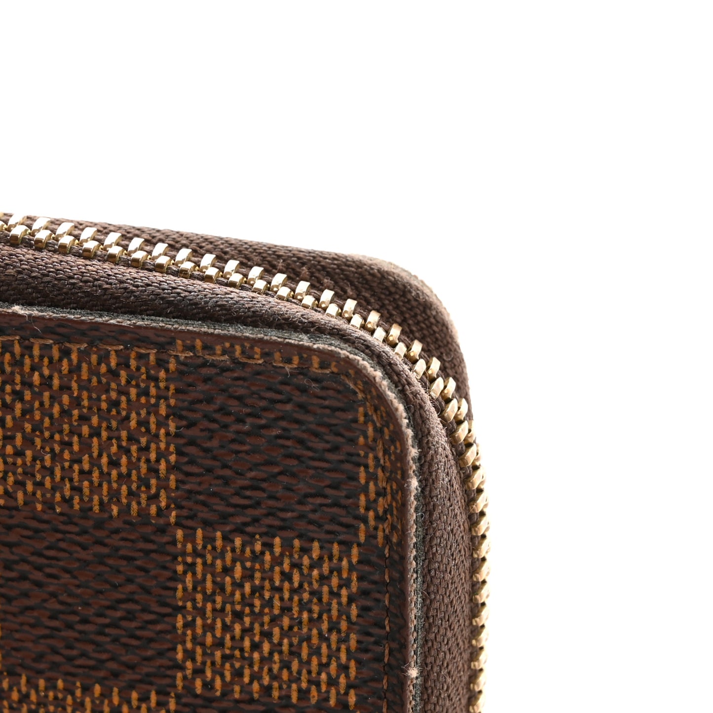Damier Ebene Clemence Wallet Cherry