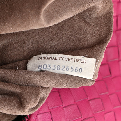 Bottega Veneta Nappa Intrecciato Maxi Convertible Tote Fuchsia 8 of 10