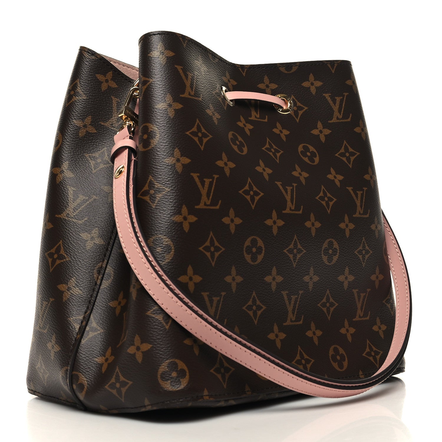 Louis Vuitton Monogram Neonoe MM Rose Poudre 3 of 9
