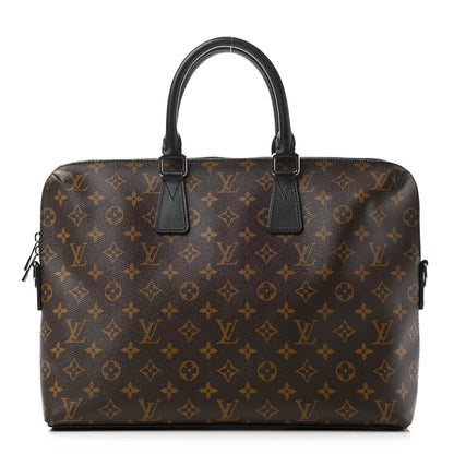 Louis Vuitton Monogram Macassar Porte-Documents Jour 1 of 7
