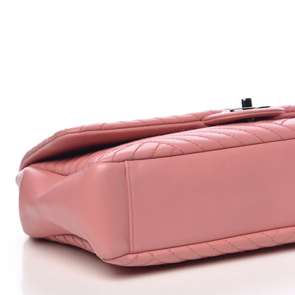 Chanel Lambskin Quilted Large CC Crossing Flap Pink 10 of 11