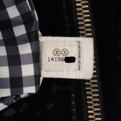 Chanel Vinyl Lipstick Tote Black 7 of 7