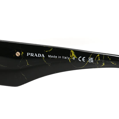 Prada Acetate Symbole Sunglasses SPR 14Z Black Marble 5 of 7