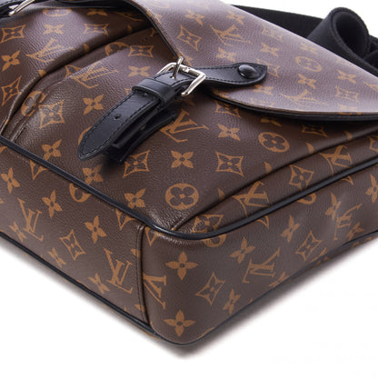 Louis Vuitton Monogram Macassar Christopher Messenger 4 of 7