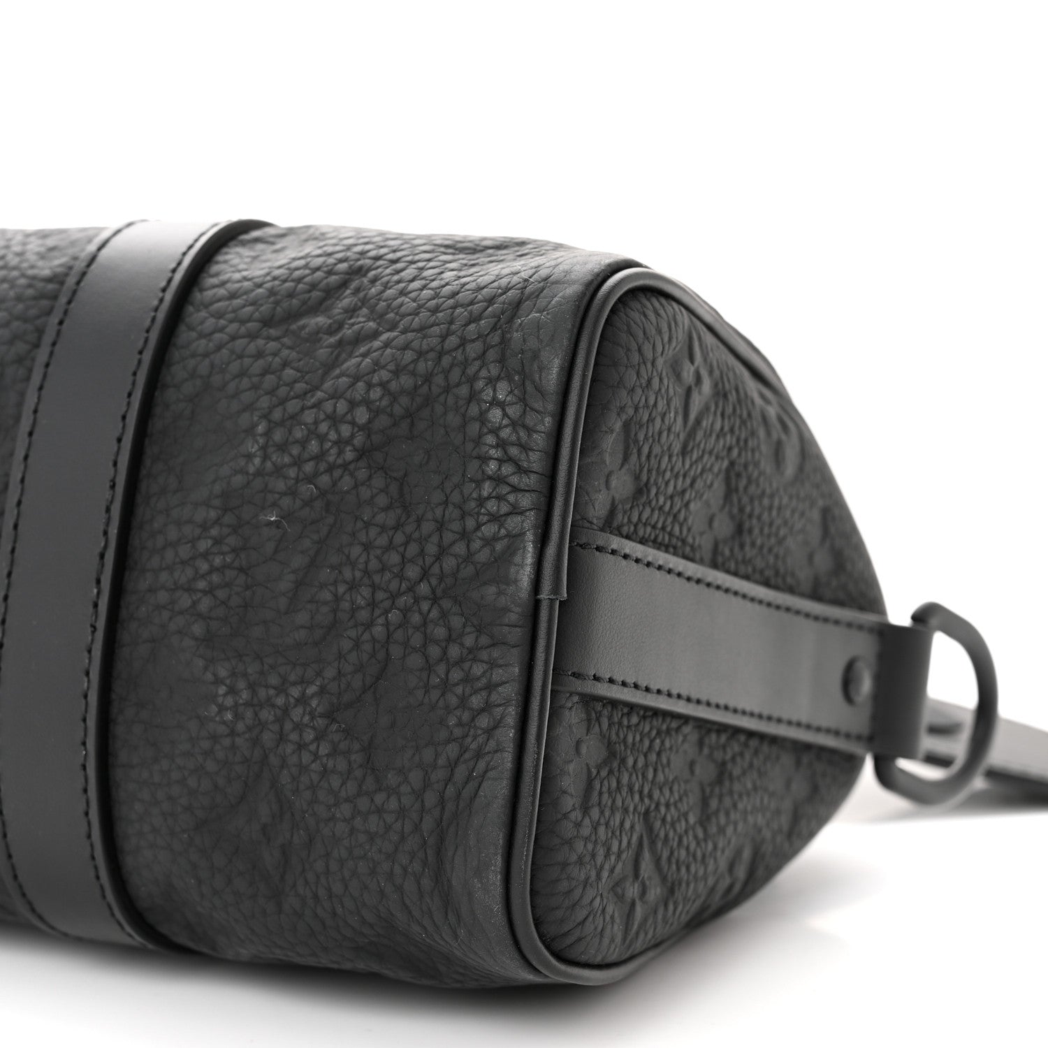 Louis Vuitton Monogram Taurillon Keepall Bandouliere 25 Black 8 of 8