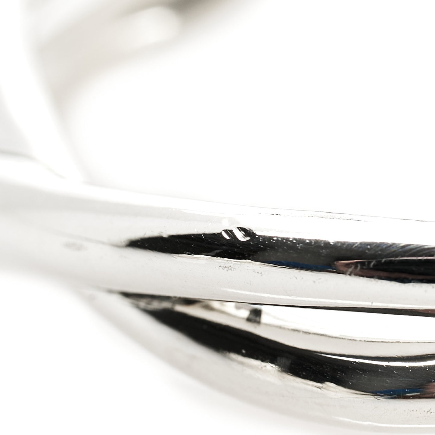 Sterling Silver 30mm Continuance Hoop Earrings