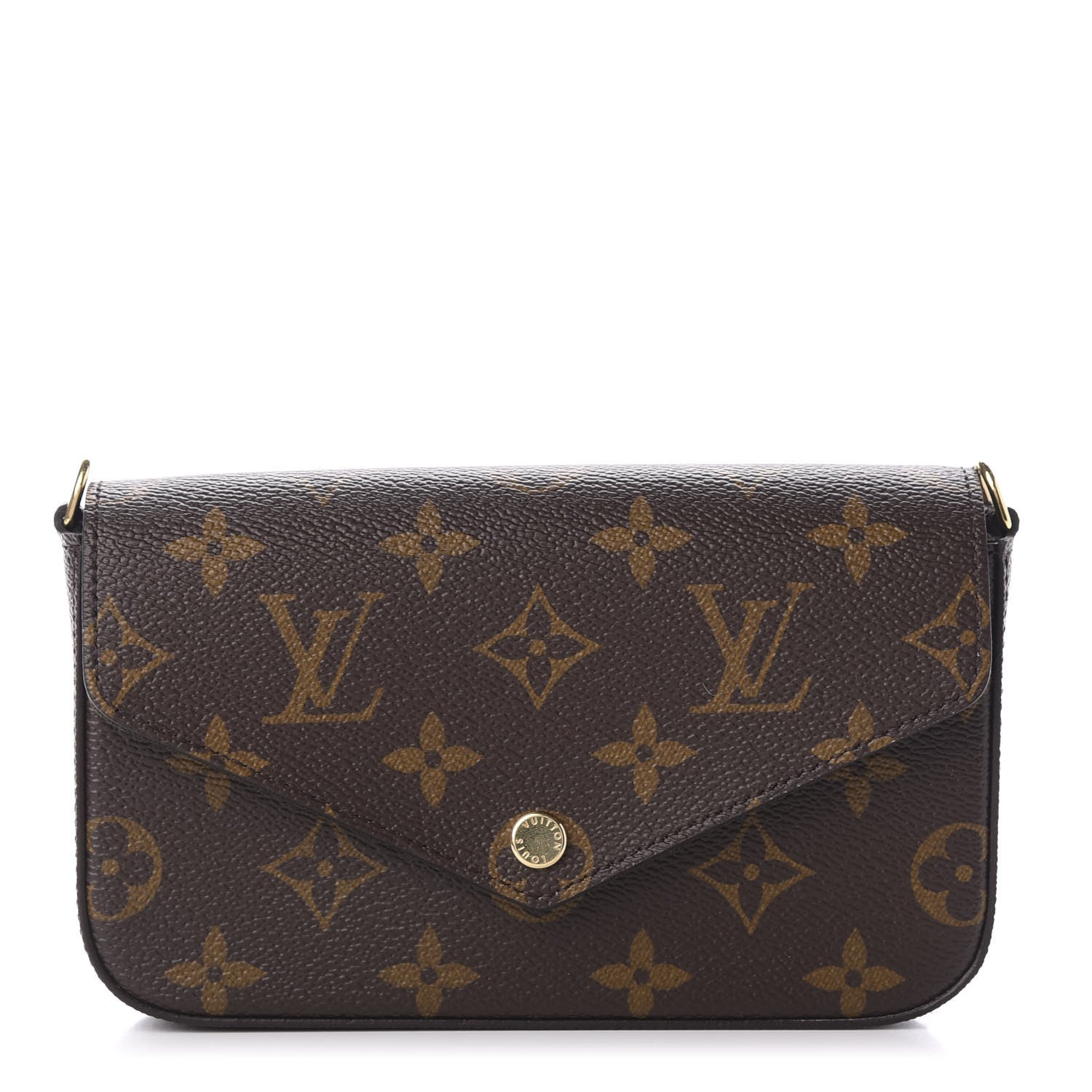 Louis Vuitton Monogram Felicie Strap & Go Felicie Pochette Kaki 1 of 9