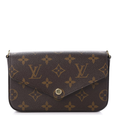 Louis Vuitton Monogram Felicie Strap & Go Felicie Pochette Kaki 1 of 9