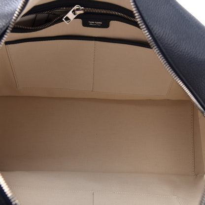 Tom Ford Grained Calfskin Medium T Line Briefcase Black 4 of 10