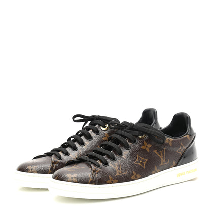 Louis Vuitton Patent Monogram Frontrow Sneakers 38 3 of 8