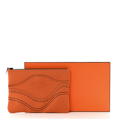 Hermes Neoprene Medium Neobain Waves Case Tan 9 of 9
