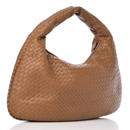 Bottega Veneta Nappa Intrecciato Large Veneta Hobo Camel 3 of 10