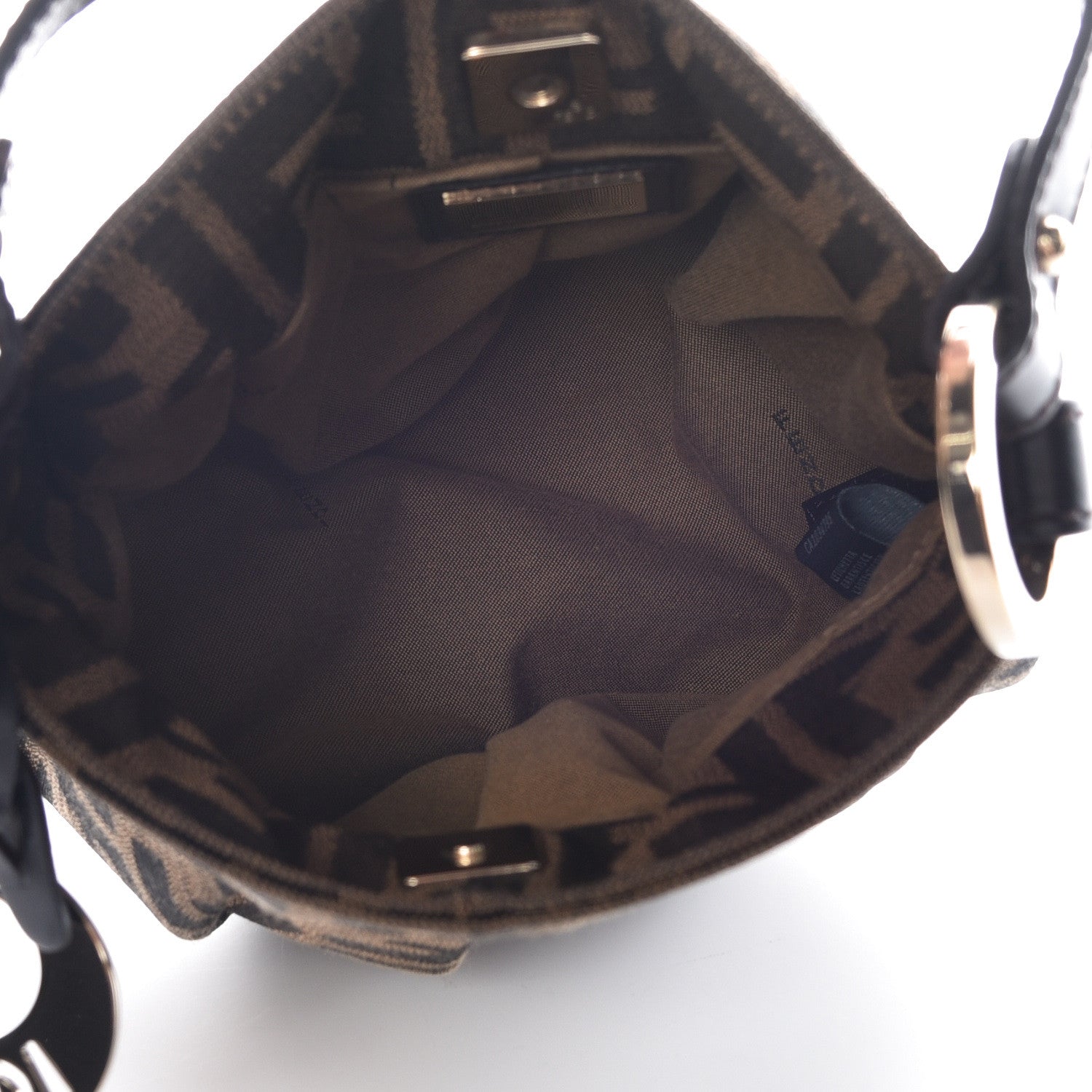 Fendi Zucca Mini Chef Hobo Tobacco 5 of 7