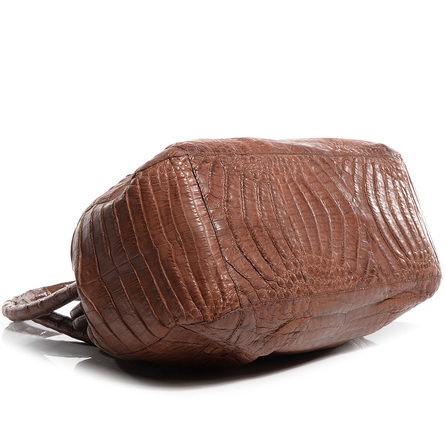 Nancy Gonzalez Crocodile Leaf Frame Bag 4 of 7