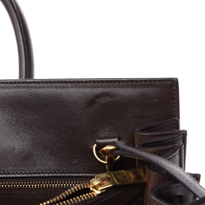 Saint Laurent Calfskin Small Sac De Jour Amarena 11 of 13