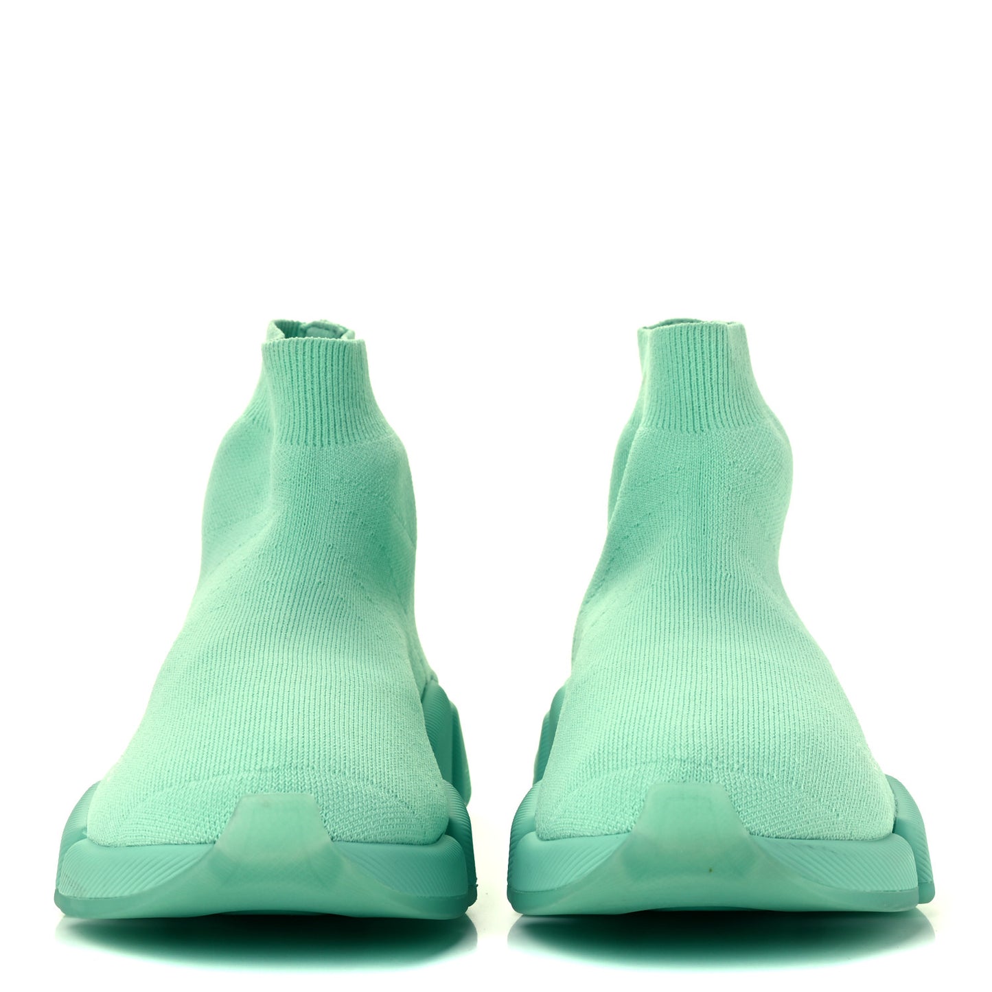 Technical 3D Recycled Knit Womens Speed 2.0 Transparent Sole Sneakers 39 Mint