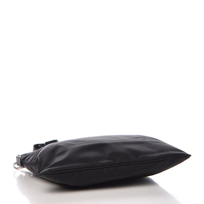 Prada Nylon Saffiano Flat Messenger Bag Black 4 of 8