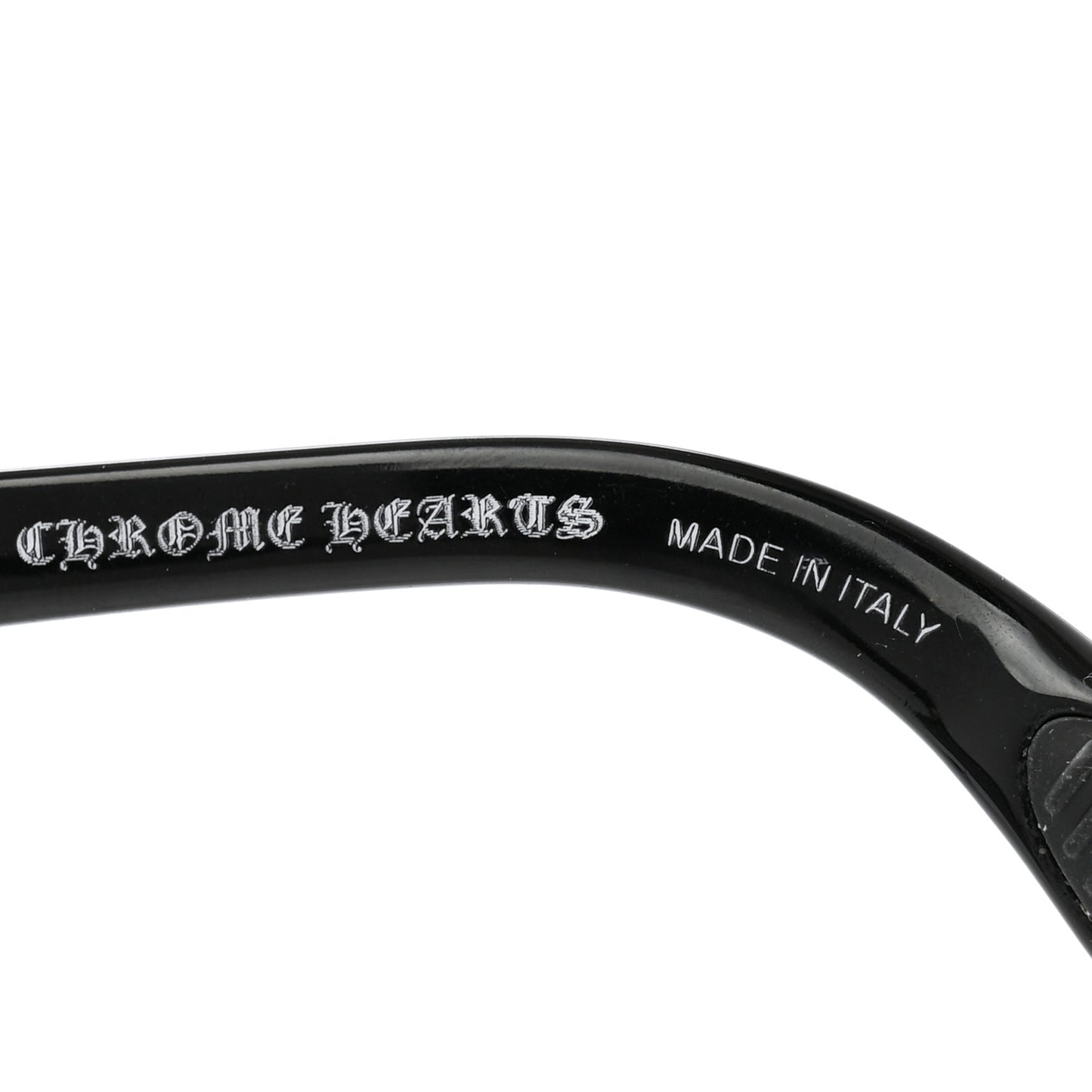 Acetate Disco Stick Sunglasses Black
