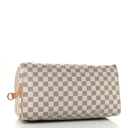 Louis Vuitton Damier Azur Speedy Bandouliere 35 4 of 10