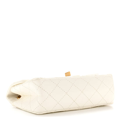 Chanel Aged Calfskin Quilted 2.55 Reissue Mini Flap White 4 of 14