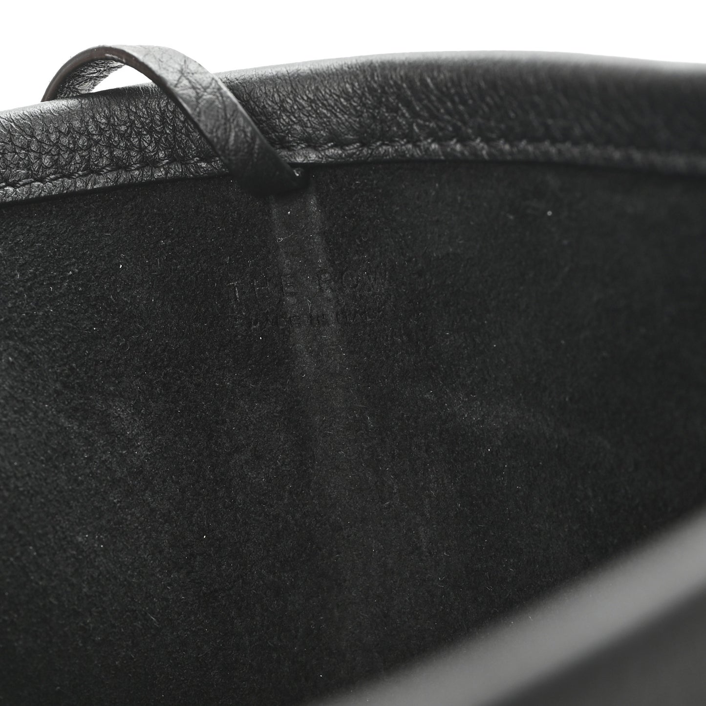 Grained Calfskin Small N/S Park Tote Black