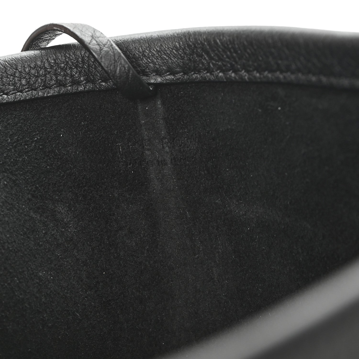 The Row Grained Calfskin Small N/S Park Tote Black 5 of 8