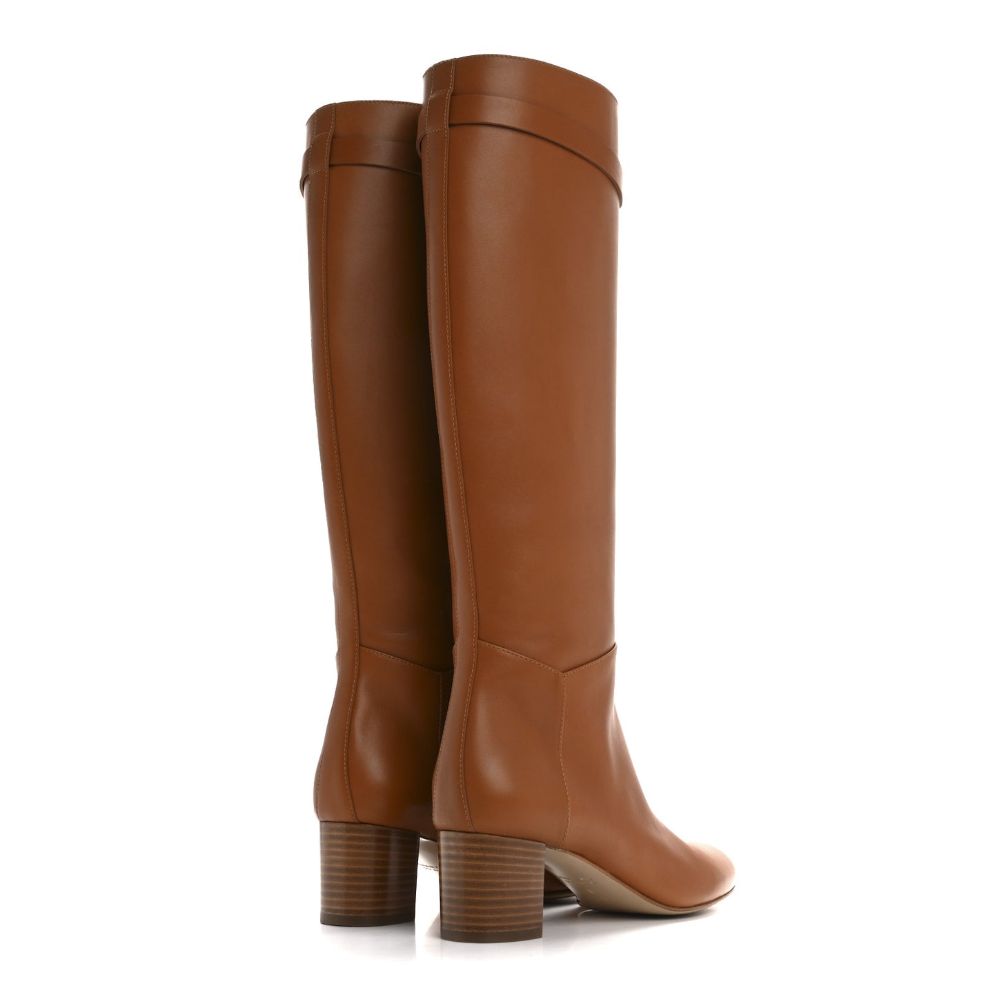 Heritage Calfskin Story Boots 38 Naturel