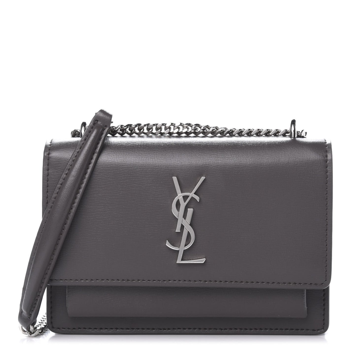 Calfskin Monogram Sunset Chain Wallet Earth