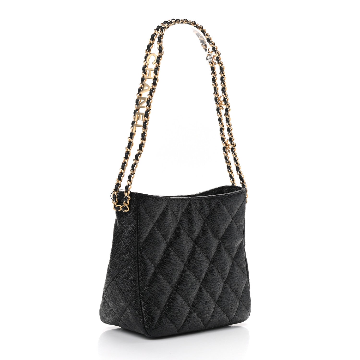 Chanel Caviar Quilted Small Pick Me Up Hobo Black 3 of 11
