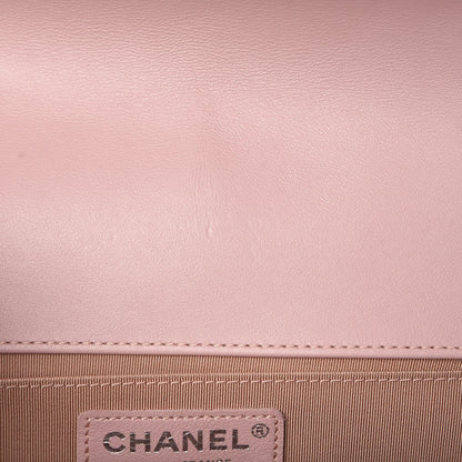 Chanel Calfskin Quilted Medium Boy Flap Light Pink 8 of 10