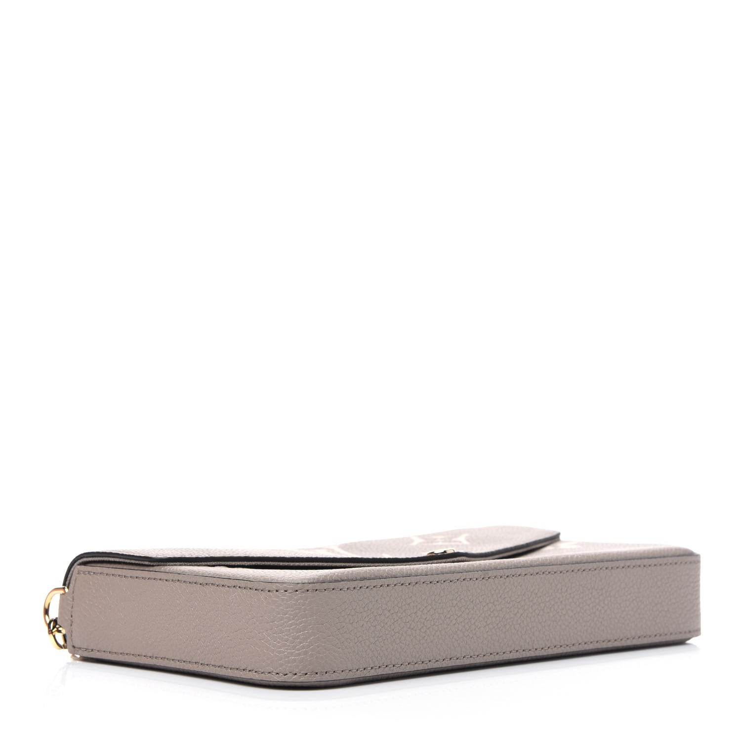 Louis Vuitton Empreinte Monogram Giant Felicie Pochette Tourterelle Creme 4 of 13