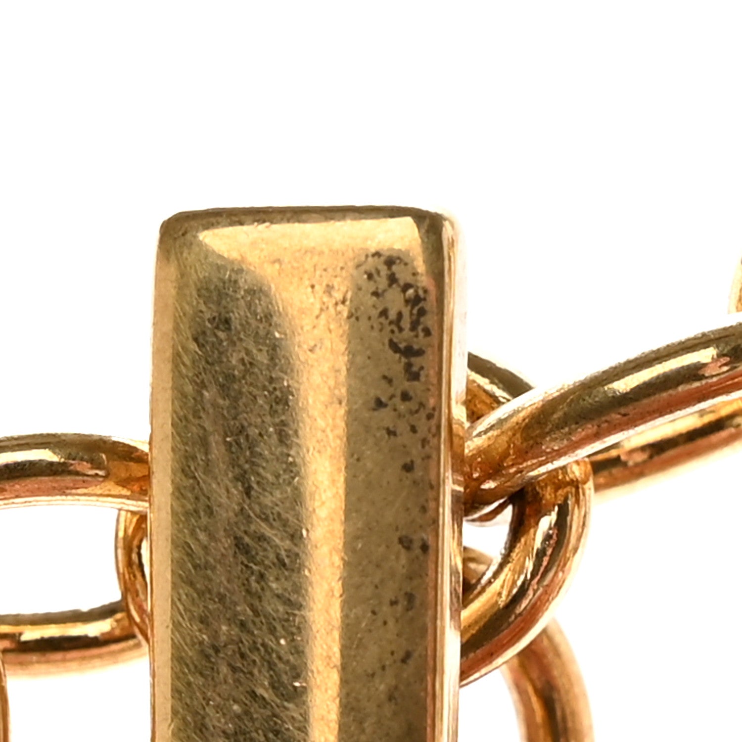 Louis Vuitton LV Tag Bag Charm Gold 6 of 7