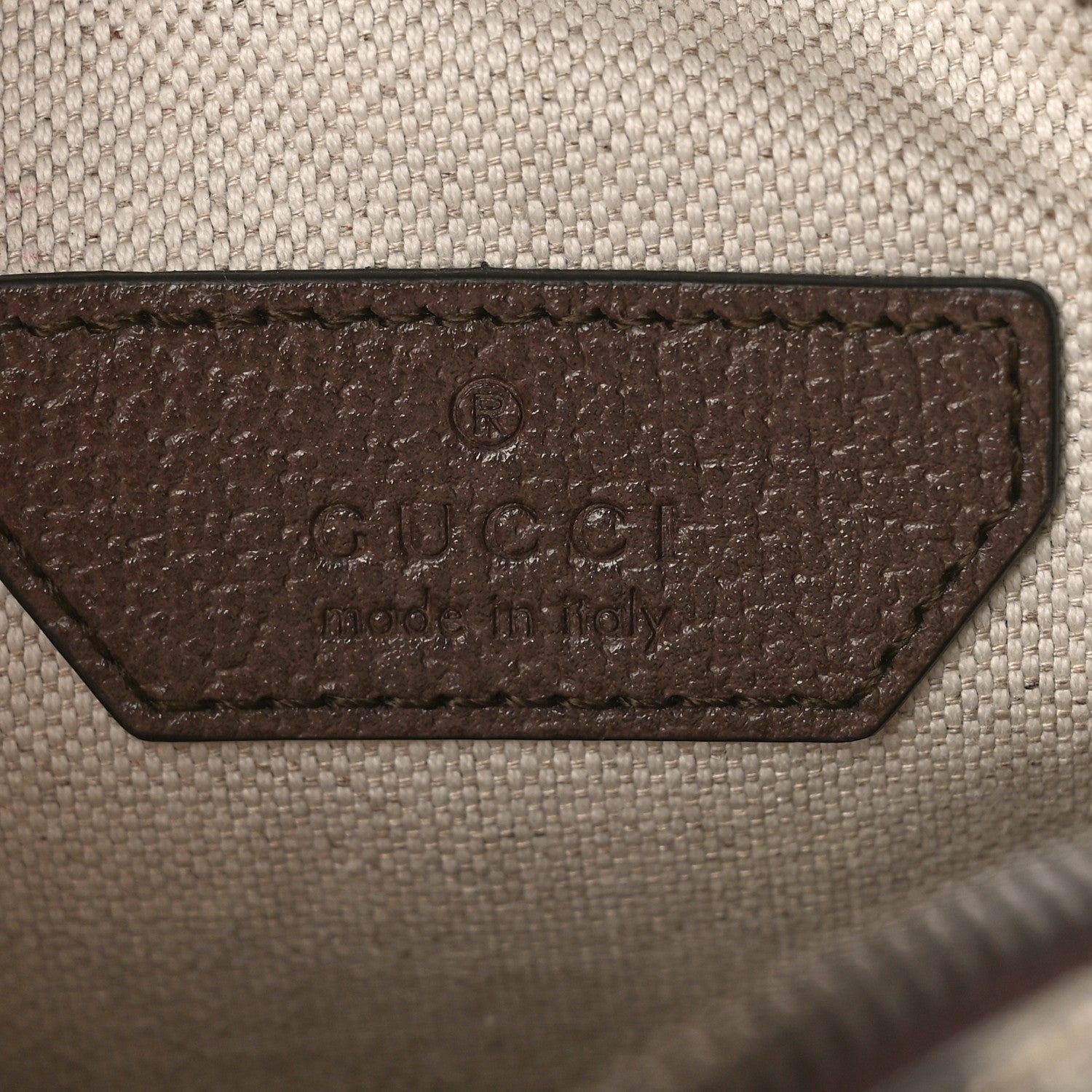 Gucci GG Supreme Monogram Web Mini Ophidia Double Zip Messenger Bag Beige New Acero 6 of 8