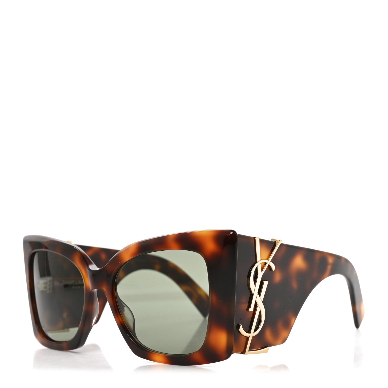Saint Laurent Acetate Blaze Sunglasses SL M119 Tortoise 1 of 7