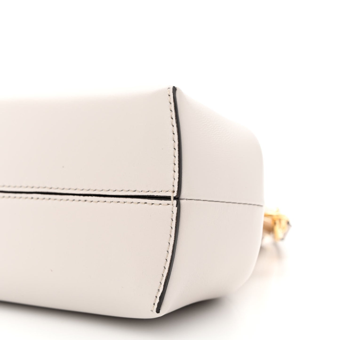 Shiny Nappa Small Fendi First Ghiaia